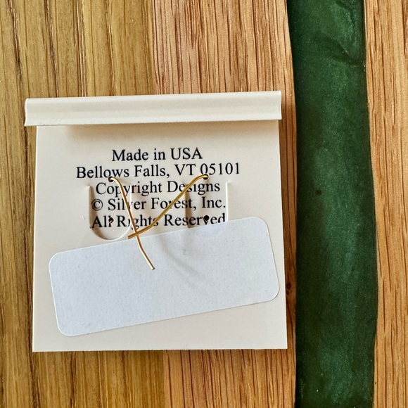 Silver Forest Earrings - Picture 2 of 3